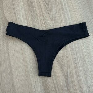 Montce black suede bottoms